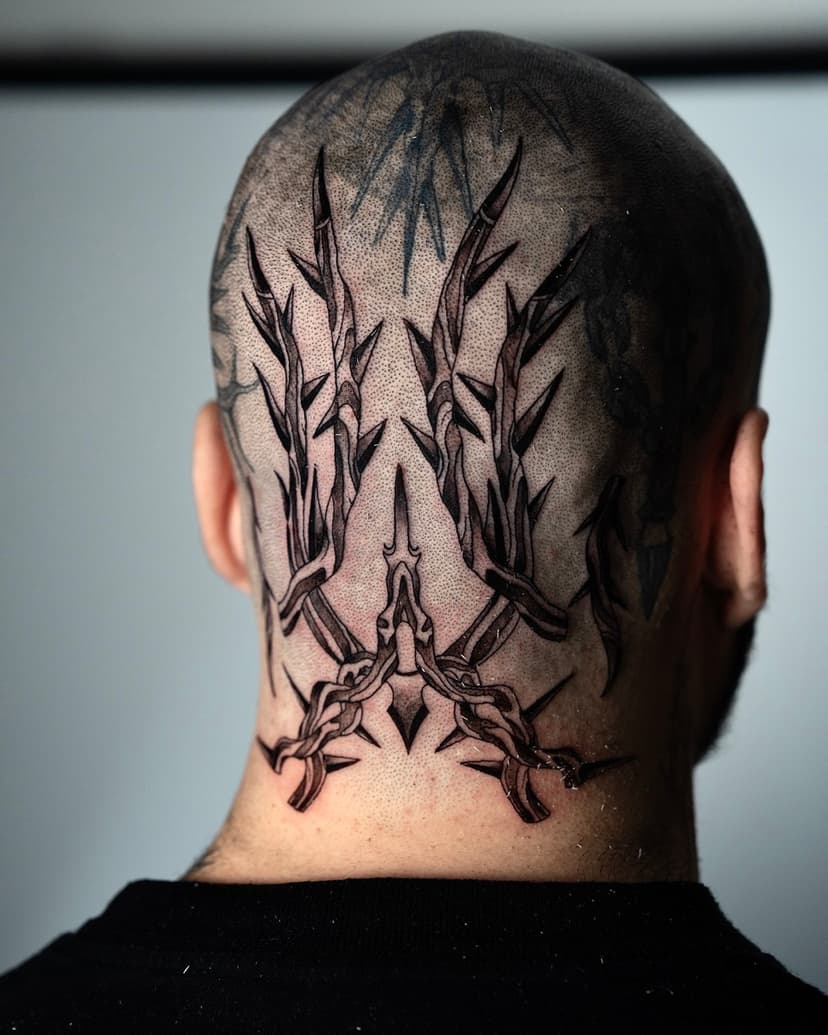 Black and Gray Tattoo - Professional Work
